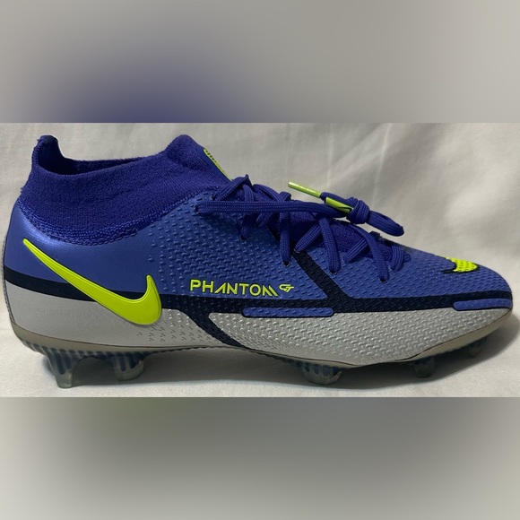 Nike Phantom GT2 DF Elite FG DF Soccer Cleats Sapphire CZ9889-570 Men’s Sz: 8